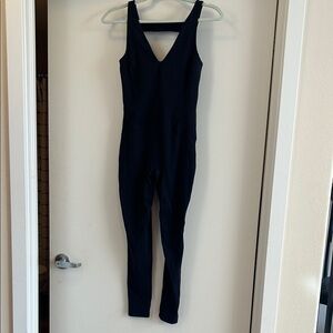 Free people movement black unitard